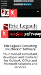 Mobile Screenshot of ericlegaultconsulting.com